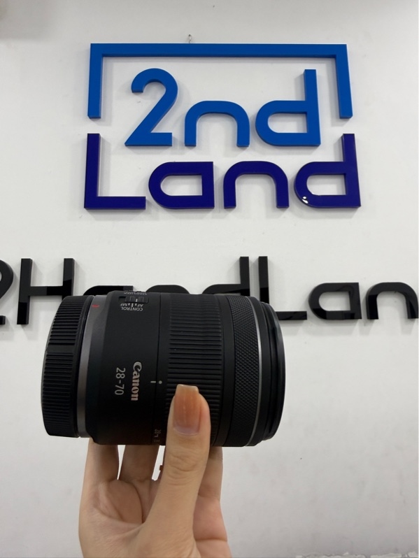 Lens Canon RF 28-70mm f/2.8 IS STM - Màu đen - Ngoại hình 98% - Kèm Box , cap - còn BH hãng đến 20/02/2028