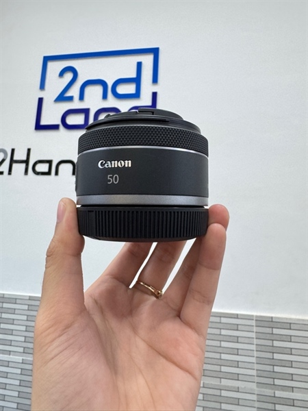 Lens Canon RF 50mm F1.8 - Màu đen - Ngoại hình 98% - Kèm box 1