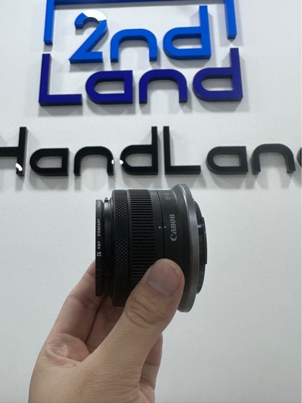 Lens Canon RF-S18-45mm f/4.5-6.3 IS STM - Màu đen - Ngoại hình 98% - Body