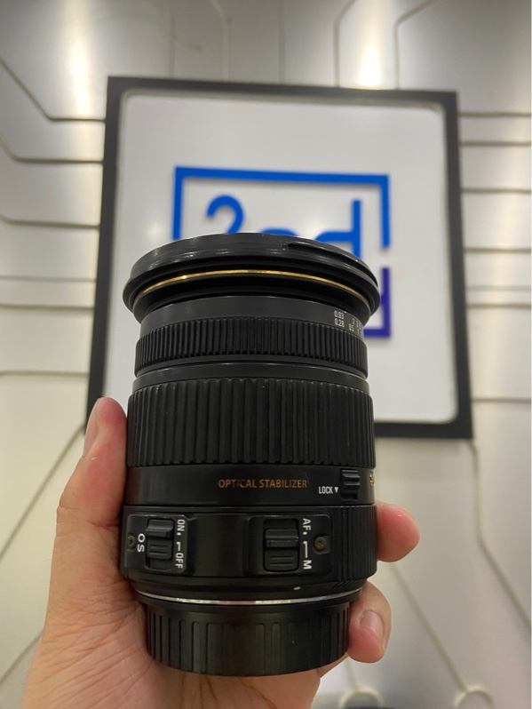 Lens Canon sigma 17-50mm f/2.8 EX DC OS HSM - Màu đen - Ngoại hình: 97% - Body