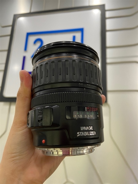 Lens Canon Zoom EF 28-135mm 1:3.5-5.6 - Màu đen - Ngoại hình: 97% - Vòng zoom xoay nứt nặng - Body 1