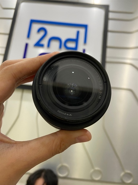 Lens Canon Zoom EF-M 15-45mm 1:3.5-6.3 IS STM - Màu đen - Ngoại hình: 98% - Body