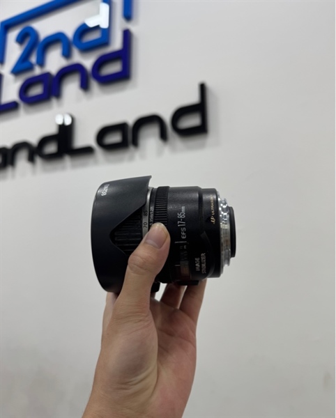 Lens Canon Zoom EF-S 17-85mm 1:4-5.6 IS USM - Màu đen - Ngoại hình 97% - Bụi nhẹ - Body 1