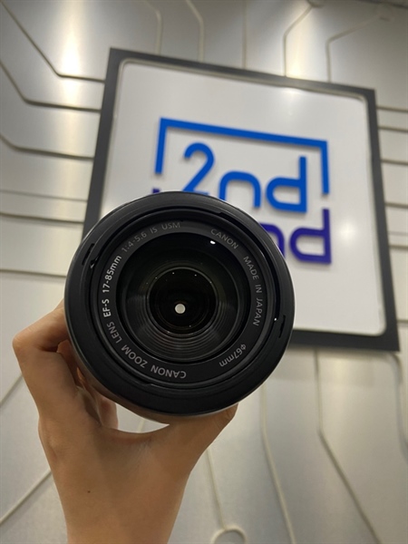 Lens Canon Zoom EF-S 17/85mm 1:4-5.6 USM - Màu đen - Ngoại hình: 98% - Body