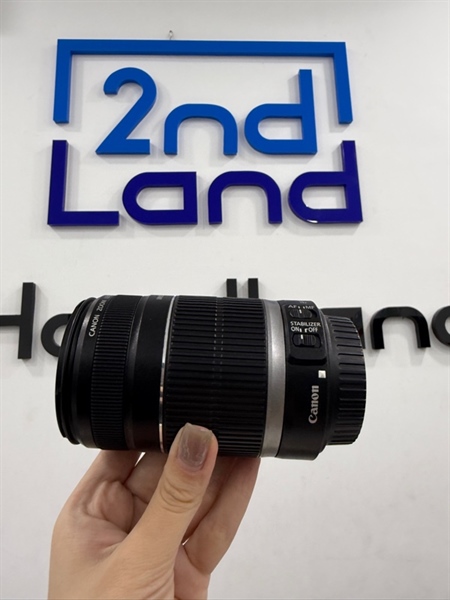 Lens Canon Zoom EF-S 55-250mm 1:4-5.6IS - Màu đen - Ngoại hình 98% - xước - Body 1