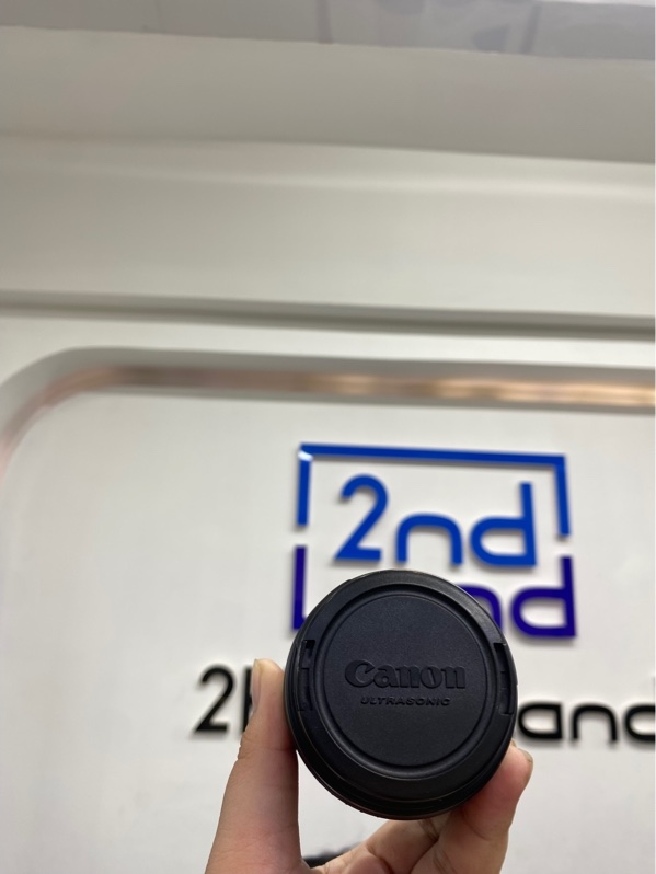 Lens Canon Zoom EFS 18-55mm - 1:3.5-5.6 II USM - Màu đen - Ngoại hình 97% - Body