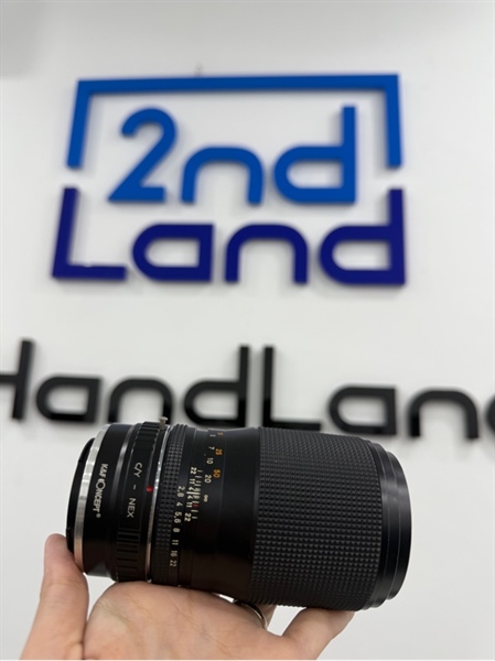 Lens Carl Zeiss 135mm f2.8 T* Sonnar CY - Ngàm CY-Nex K&F Concept - Màu đen - Ngoại hình 97% - Xước 1 đường - Body