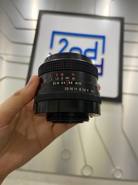 Lens Carl Zeiss Flektogon 35mm f/2.4 MC - Màu đen - Ngoại hình: 97% - Bụi trong ít - Kèm ngàm For Canon 1