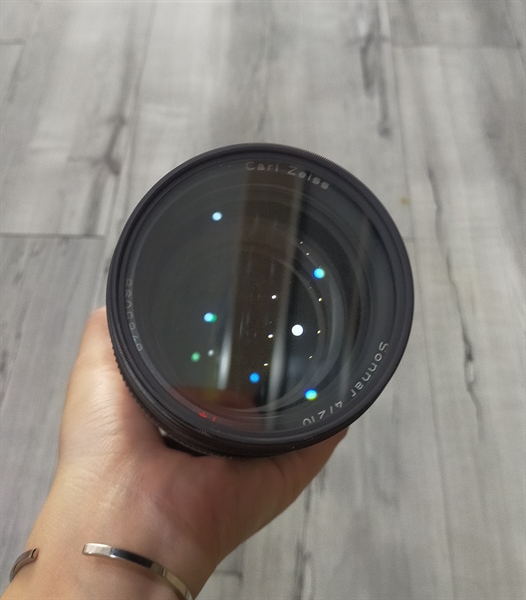 Lens Carl Zeiss Sonnar 4/210 - Lens mốc 1