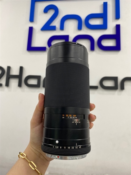 Lens Carl Zeiss Sonnar 4/210 - Màu đen - Ngoại hình 97% - Body