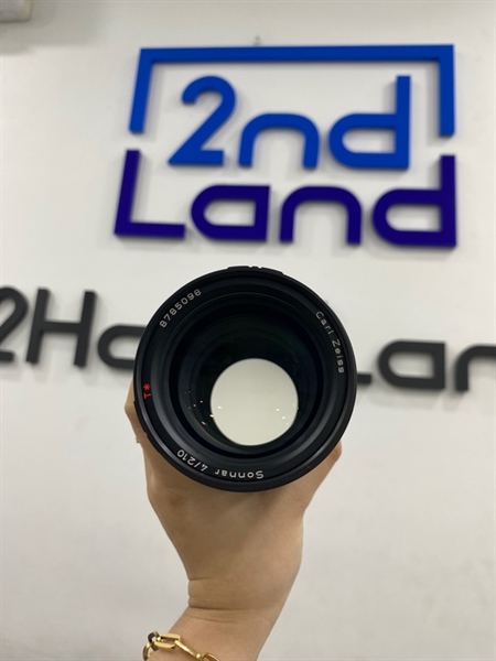 Lens Carl Zeiss Sonnar 4/210 - Màu đen - Ngoại hình 97% - Body