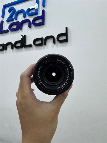 Lens FujiFilm XF 18-55mm F2.8-4 R LM IOS - Màu đen - Ngoại hình 97% - Bụi trong nhẹ - Body
