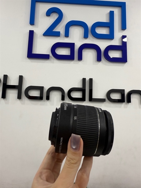 Lens kit Canon EFS-18-55mm - Màu đen - Ngoại hình 98% - Body 1