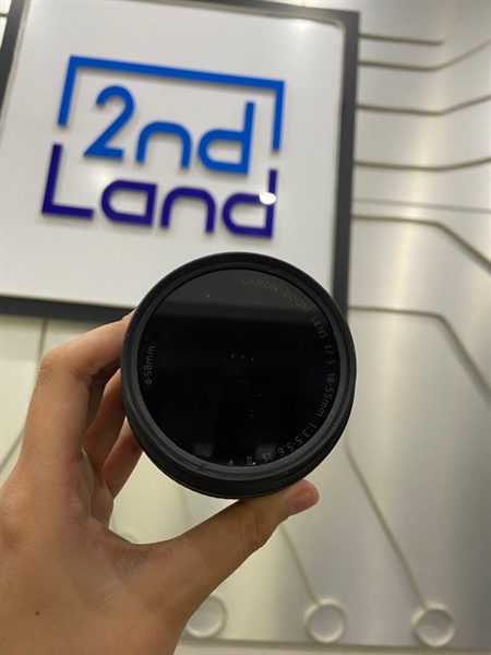 Lens Kit EFS 18-55mm 1:3.5-5.6 IS II - Màu đen - Ngoại hình: 97% - Hư AF, xoay lens cứng, bụi mốc , không lấy nét - Body - không bảo hành