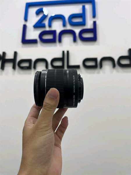 Lens kits Canon EF-S 18-55mm 1:3.5-5.6 IS II - Màu đen - Ngoại hình 98% - Body 1