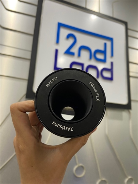 Lens Macro 7 Artisans 60mm F 2.8 - Cho Fujifilm - Màu đen - Ngoại hình: 98% - Body