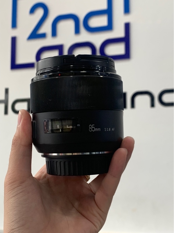 Lens Meike 85mm F1.8 - for Canon efs - Màu đen - Ngoại hình: 98% - Body