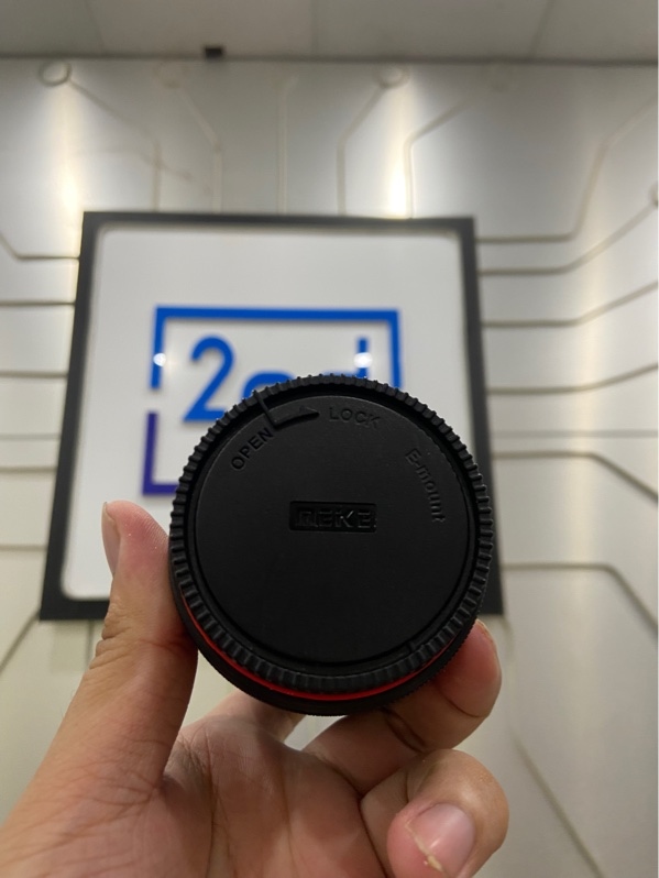 Lens Meike AF 55mm f/1.4 STM APS-C Sony E - Màu đen - Ngoại hình: 98% - FullBox