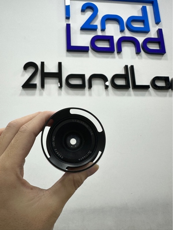 Lens MF 7Artisans 25mm F1.8 ngàm FX cho Fujifilm - Màu đen - Ngoại hình 97% - Body