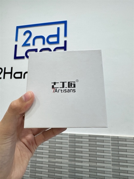 Lens MF 7Artisans 25mm - F1.8 - Ngàm FX (cho fujifilm) - Màu đen - Ngoại hình 98% - Box