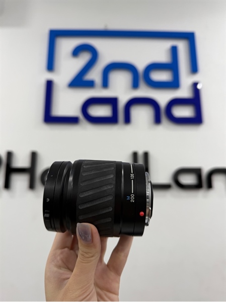 Lens Minolta AF 80-200mm F4.5-5.6 - Màu đen - Ngoại hình 97% - Bụi trong ngoài , kính dơ , vòng cao su mốc , zoom không mượt - Body 1
