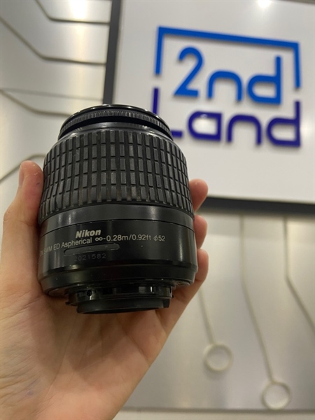 Lens Nikkon AF-S 18-55MM 1:3.5-5.6G - Màu đen - Ngoại hình: 97% - Bụi trong - Body 1