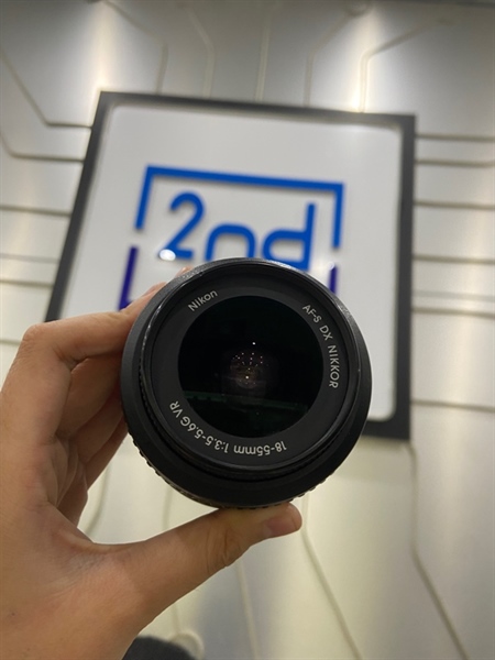 Lens Nikon 18-55mm 1:3.5-5.6G - Màu đen - Ngoại hình: 97% - Mất AF - Body - không bảo hành