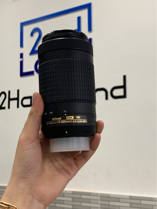 Lens Nikon 70-300mm 1:4.5-6.3g ed vr - Màu đen - Ngoại hình: 97% - Body