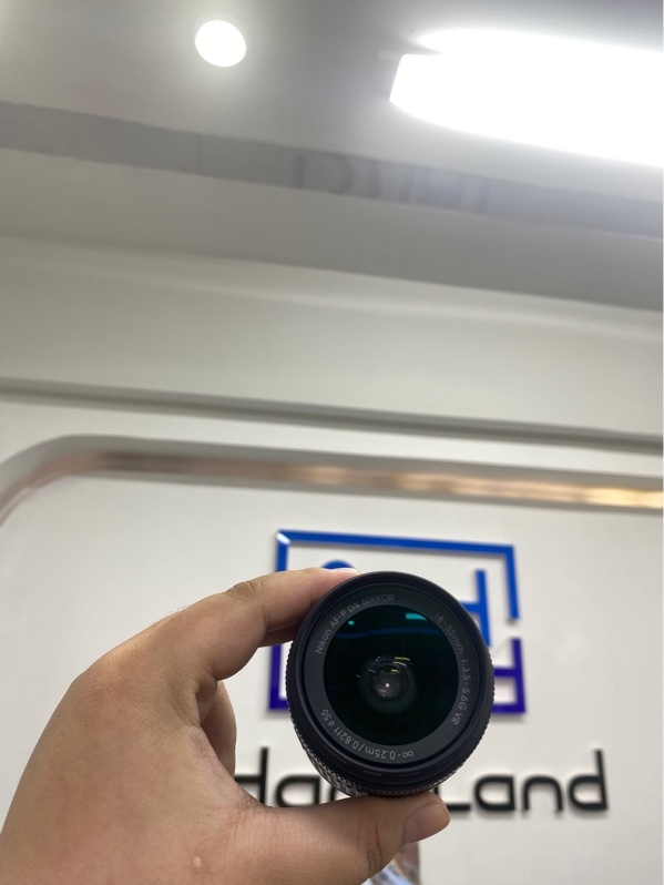 Lens Nikon AF-P DX NIKKOR 18-55mm f/3.5-5.6G VR - Màu đen - Ngoại hình 98% - Body