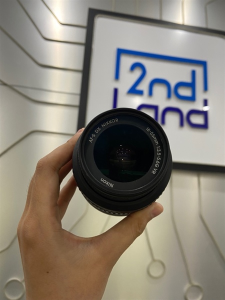 Lens Nikon AF-S 18-55mm 1:3.5-5.6G VR - Màu đen - Ngoại hình: 97% - Body