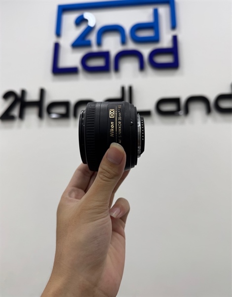 Lens Nikon AF-S 35mm F/1.8G DX - Màu đen - Ngoại hình 97% - Kèm 2 nắp 1
