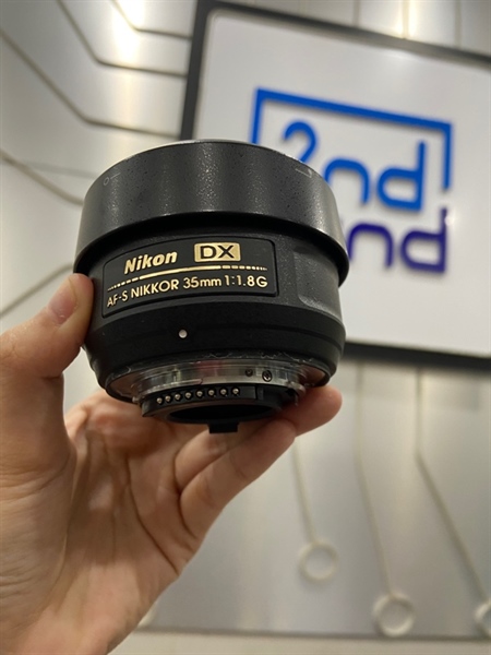 Lens Nikon AF-S 35mm F/1.8GDX - Màu đen - Ngoại hình: 98% - Body 1