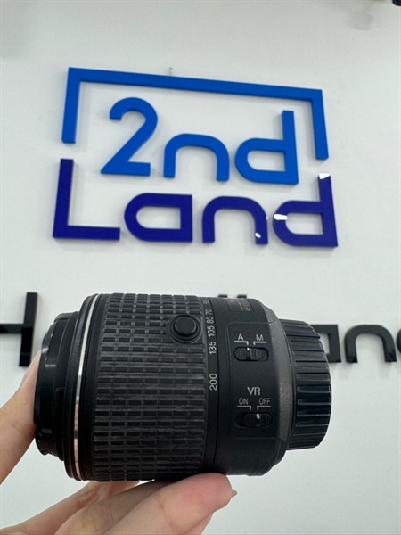 Lens Nikon AF-S DX 55-200mm F - 4-5.6 - Màu đen - Ngoại hình 98% - Mốc trầy phía trước 1