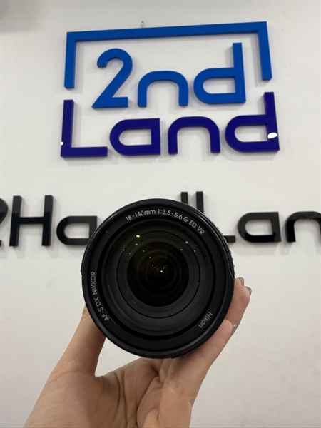Lens Nikon AF-S DX-Nikkor 18-140mm 1:3.5-5.6G ED VR - Màu đen - Ngoại hình 98% - Body