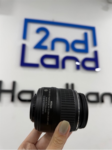 Lens Nikon AF-S DX Nikkor 18-55mm 1:3 5-5.6 G II - Màu đen - Ngoại hình 98% - Body 1
