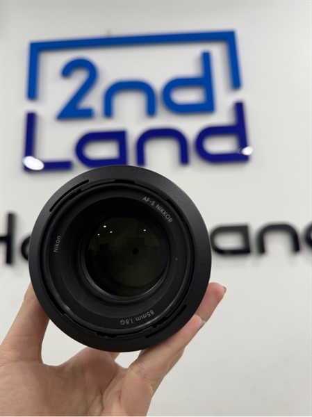 Lens Nikon AF-S Nikkor 85mm 1:1.8G - Màu đen - Ngoại hình 98% - Body