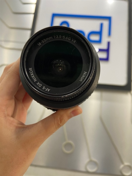 Lens Nikon DX AF-S 18-55mm 1:3.5-5.6G VR - Màu đen - Ngoại hình: 98% - Body