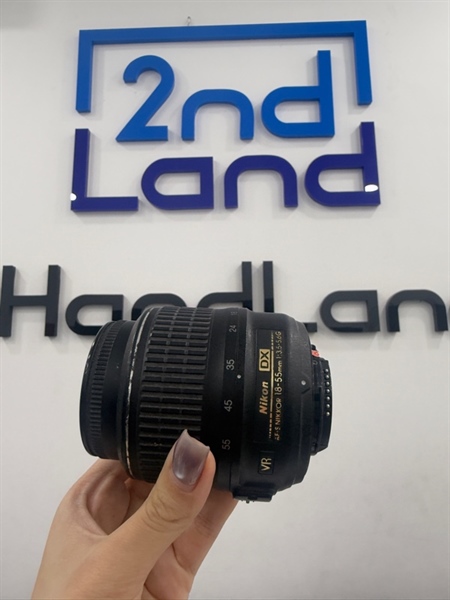 Lens Nikon DX AF-S Nikkor 18-55mm 1:3.5-5.6G - Màu đen - Ngoại hình 98% - Lens mốc , trầy - Body 1