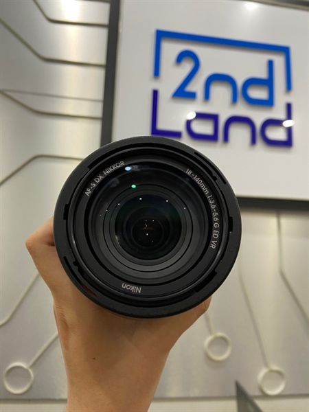 Lens Nikon DX VR 18-140mm 1:3.5-5.6 G - Màu đen - Ngoại hình: 98% - Body