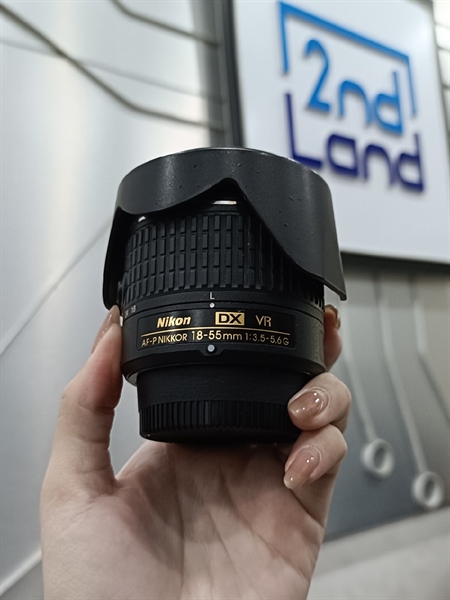 Lens Nikon DX VR AF-S - 18-55mm - 1:3.5/5.6G - Màu Đen - Ngoại hình 97%