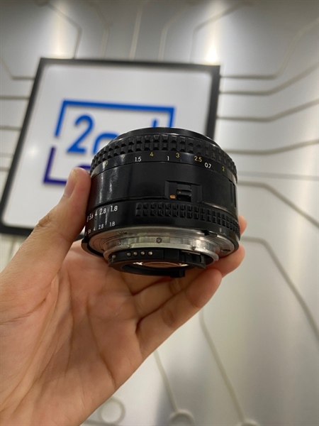 Lens Nikon Nikkor AF 50mm 1-1.8 - Màu đen - Ngoại hình: 97% - Body 1