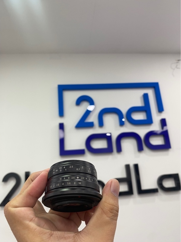 Lens ống kính 7 Artisans 25mm f/1.8 Manual Focus - Màu đen - Ngoại hình: 98% - Kèm Box