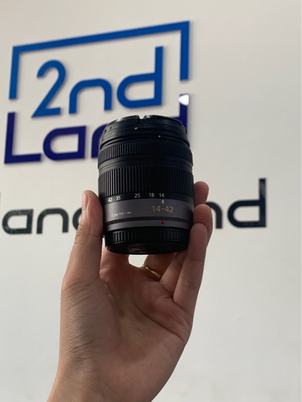 Lens Panasonic Lumix G Vario 1:3.5-5.6/14/42 - F3.5-5.6 ASPH Mega O.I.S - Màu đen - Ngoại hình: 98% - Body