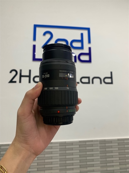 Lens Pentax AF Takumar-F - 70-200mm - F/4-5.6 - Màu đen - Ngoại hình: 98% - Body