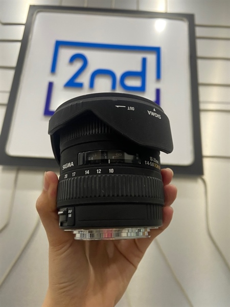 Lens SIGMA 10-20 F/4-5.6 DC HSM For Canon - Màu đen - Ngoại hình: 97% - Body 1