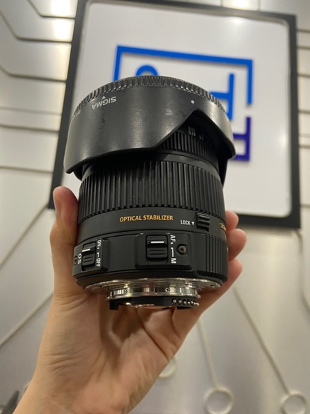 Lens Sigma 17-50mm f/2.8 EX DC HSM OS for Nikon - Màu đen - Ngoại hình: 98% - Body 1