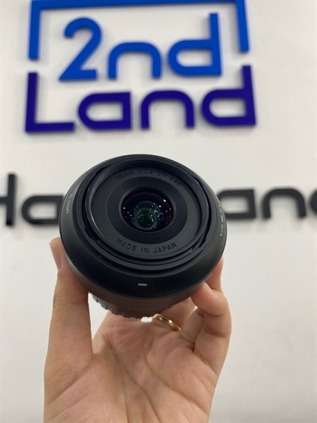 Lens Sigma 19mm F2.8 DN For Sony - Màu đen - Ngoại hình 98% - Lens mốc , bụi trong - Kèm Box 1