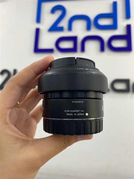 Lens Sigma 19mm F2.8 DN For Sony - Màu đen - Ngoại hình 98% - Lens mốc , bụi trong - Kèm Box 3