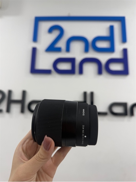 Lens Sigma 30mm 1:1.4DC DN 0.3m/0.98 feet - Màu đen - Ngoại hình 98% - Kèm Box 2