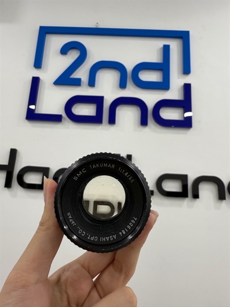 Lens Smc Takumar 1:1.8/55 - Ngàm K&F Concept M42 - Màu đen - Ngoại hình 97% - Body